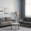 Plush Comfort Loveseat - Gray - Image 5
