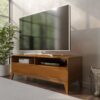 Harper - TV Media Stand - Teak Brown - Image 6