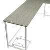 Bambina - Computer Desk - Gray / White - Image 3