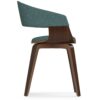 Lowell - Bentwood Dining Chair - Light Turquoise Blue - Image 4