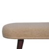 Boucle Nordic Bench - Honey Caramel - Image 4