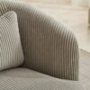 Upholstered Metal Base 360 Degree Swivel Barrel Soft Chair With Pillow, For Club, Living Room, Bedroom, Office As Well As Reading Armchair - Light Gray - Image 8