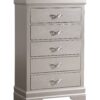 Lorana - Modern Chest - Silver Champagne - Image 2