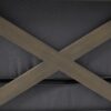 Brava - X Back Right Corner Bench - Dark Gray - Image 9