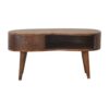 Wave Coffee Table - Chestnut - Image 11