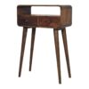 Mini Curved Console, 2 Drawer - Natural - Image 4
