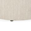Contemporary Ottoman With Tonal Piping And Button Tuft Design - Beige - Image 5
