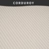 Compression Sofa: Combining Chaise Longue With 3 Seater, Corduroy Fabric, Full Sponge Compression Sofa, Combined Sofa With 4 Pillows For Living / Home Furniture / Apartment - White - Image 13