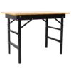 Portable Folding Work Table With Measuring Tape And Angle Finder Steel - Black - Image 5