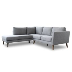 Benson - Sectional Sofa Left Facing Chaise - Gray
