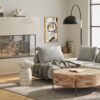 Boyd - Wooden Accent Table - White Wash - Image 6