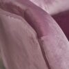 Alyssa - Upholstered Arm Chair With Wingback Design - Lavender - Image 7