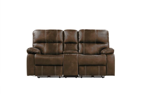 Hooper - Power Reclining Loveseat - Brown