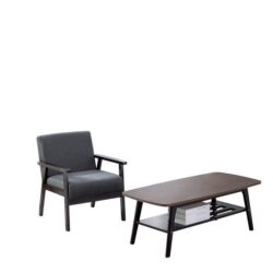 Bahamas - Coffee Table And Chair (Set of 2) - Espresso