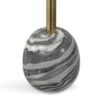 Melene - Side Table - Gray / Gold - Image 6