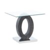 Tracker - End Table - Brown White - Image 3