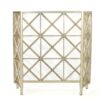 Margaret - 3 Panel, Fireplace Screen Iron - Black / Gold - Image 10
