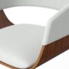 Lowell - Adjustable Swivel Bar Stool - White - Image 8