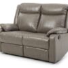 Contemporary Padded Love Seat - Gray - Image 3