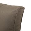 Sterling - Outdoor Aluminum V Shaped 5 Seater Sofa Set With Cushions - Gray / Khaki / Silver - Image 13
