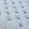 Contemporary Storage Ottoman With Rolled Arms And Button Tufting - Wheat - Image 4