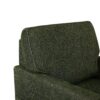 360° Swivel Chair Accent Barrel Armchair With Side Pockets, Chenille Upholstery, Compact Size - Green - Image 25