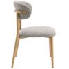 Kacey - 5 Piece Round Table Dining Room Set With Chairs - Natural - Image 4