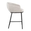 Ashland - Contemporary Counter Stool (Set of 2) - Black / Cream - Image 3