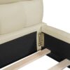 Queen Size Upholstered Platform Bed With Thick, Grounded Bed With Solid Frame - Beige - Image 6
