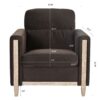 1 Seater Sofa For Living Room - Brown - Image 5