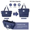 5 Piece Set (20"24"28 +A Travel Bag And A Toiletry Bag), Pp Hardshell Carry On Luggage Set With Tsa Lock Carry On Suitcase Luggage Durable Suitcase - Blue - Image 10