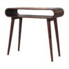 Amaya - Nordic Style Console Table - Chestnut - Image 3