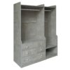 Open Wardrobe Storage For Bedroom - Gray - Image 4
