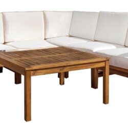 Perla - 6 Pieces Sofa Set - Cream