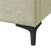 Upholstered King Bed - Tan - Image 2