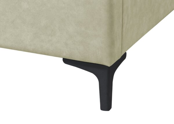 Upholstered King Bed - Tan
