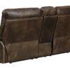 Hooper - Power Reclining Loveseat - Brown - Image 3