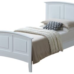 Twin Bed - White