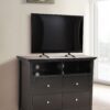 Charming TV Media Chest - Black - Image 7