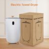 Extra Large Towel Warmers, Luxury Bucket Towel Warmers, Large Towel Warmers For The Bathroom - White - Image 2