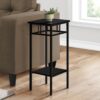 Accent Table, Square, Contemporary & Modern - Black - Image 3