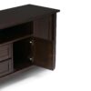 Warm Shaker - TV Media Stand Handcrafted - Tobacco Brown - Image 7