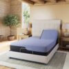 Refresh - 12" Queen Size Flex Head Hybrid Cooling Fast Responding Latex Foam And Coil Mattress - Blue - Image 3