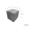 Delilah - Square Woven Pouf - Natural - Image 6