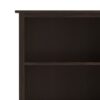 Warm Shaker - 5 Shelf Bookcase - Brown - Image 10