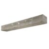 72" Rustic Wood Fireplace Mantel, Wall-Mounted & Floating Shelf For Home Decor - Gray - Image 6