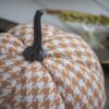 Pumpkin Ornament Decor For Holiday Harvest Festival Fall Festival & Thanksgiving (Set of 2) - Orange / White - Image 4