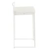 Fuji - Contemporary Stackable Counter Stool (Set of 3) - White - Image 3