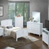 Twin Bed - White - Image 4