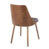 Anabelle - Mid-Century Modern Chair (Set of 2) - Walnut / Brown - Image 4